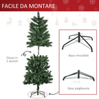Christmas Tree with Removable Base | 150cm - Borgè