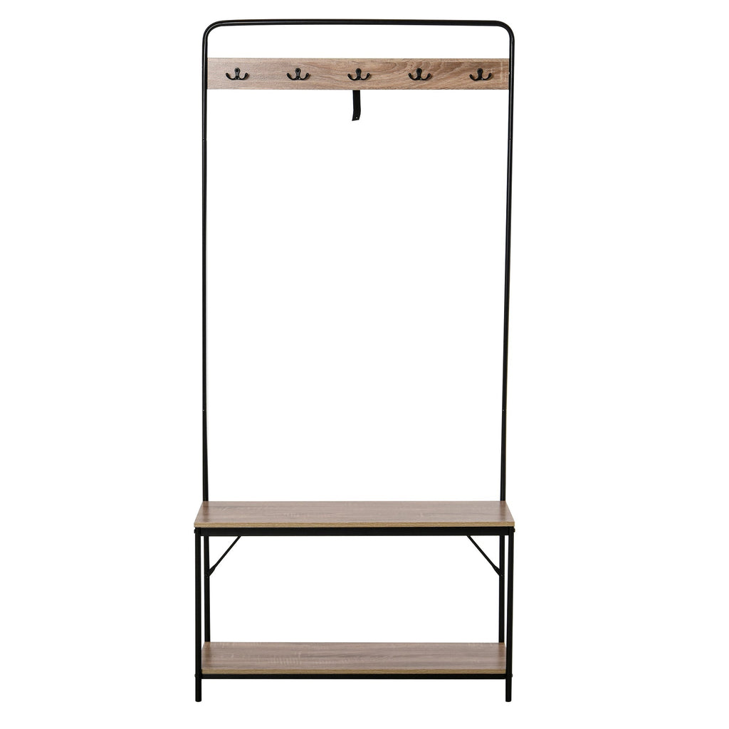 bend with bench and shoe rack in an entrance mobile for entrance - Borgè