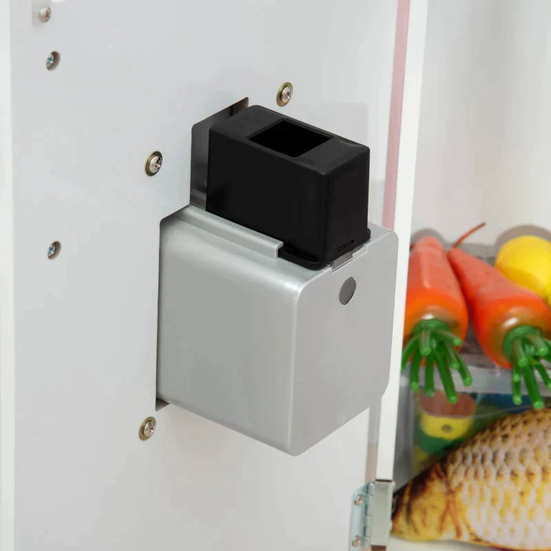 Kitchen for children 3-6 years old with realistic cooking lights and kitchen utensils | 84x93.5x85 cm - Borgè