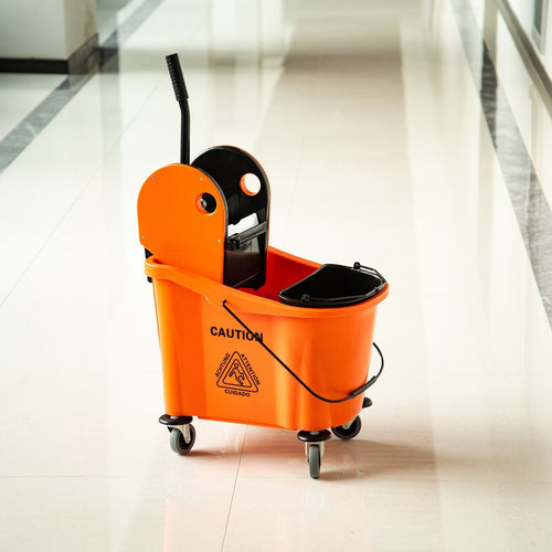 Homcom 36L washing machine cart with orange press bridler - Borgè