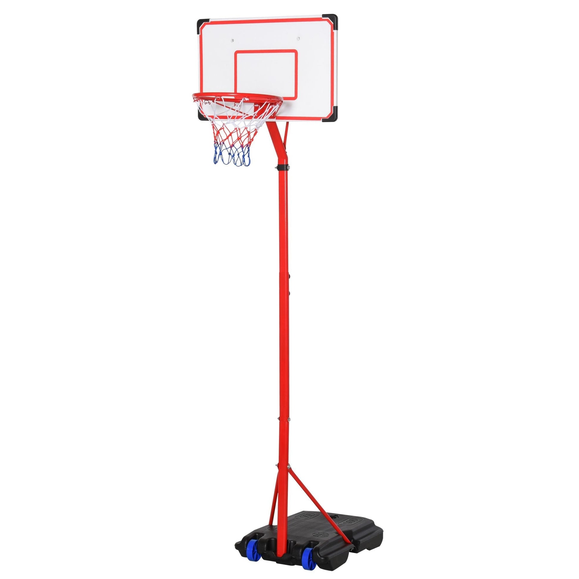 basketball basket for children adjustable portable with scoreboard and flat - Borgè