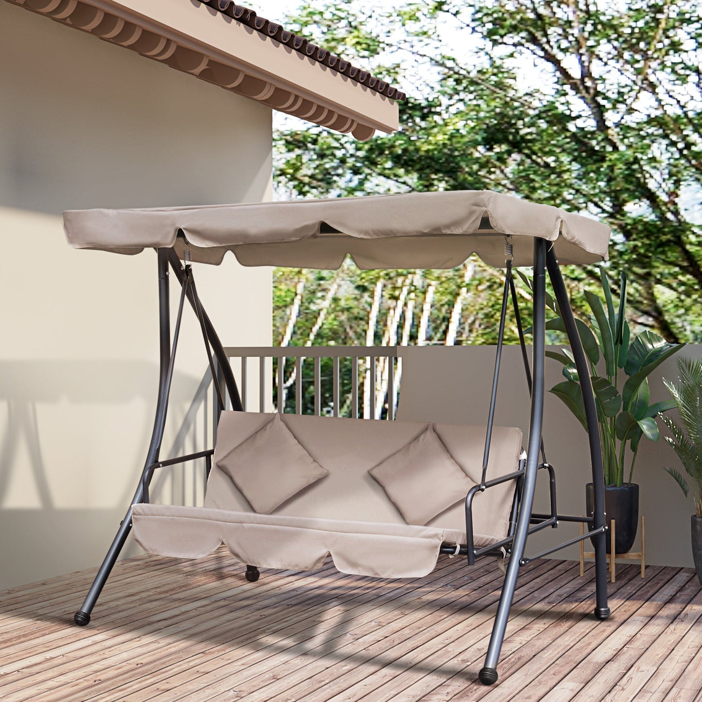 CARTAGENA | 3 Seater Garden Swinger / Rocking Chair - Borgè