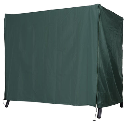 Green Outdoor Furniture Cover | Waterproof and Resistant UV rays | Oxford fabric covered in PVC | 177x114x152cm - Borgè