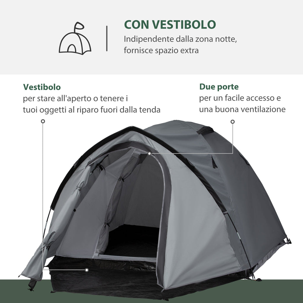 Camping Tent for 4 people - Borge' Group Limited