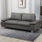 Grey 2 Seater Sofa ( 200x88x86 cm ) - Borgè