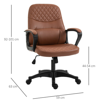 Vadgetto chair chair massacle office in brown -like with adjustable height - Borgè