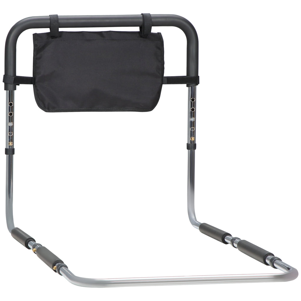 Small Handle with Adjustable Steel Highness with Soft handle, Silver - Borgè