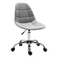WINTERS | Grey Swivel Chair for Bedroom or Office - Ergonomic Chair - Borgè
