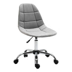 WINTERS | Grey Swivel Chair for Bedroom or Office - Ergonomic Chair - Borgè