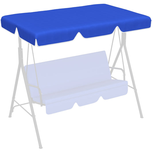 Blue Spare Roof Shade for Rocking Chairs with UV 50+protection | 192x144cm - Borgè