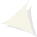 Triangle Sun Shade Tent (Color: Cream, Size: 6x6x6m) - Borge' Group Limited