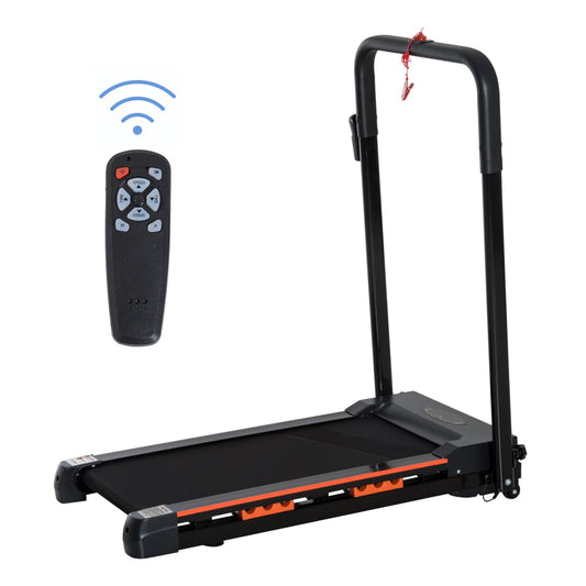 Folding Treadmill with Remote Control, Safety key, 1-6 km/h