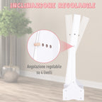 Wardrobe Wardrobe Specchie with white LED lights 45x36x150cm - Borgè