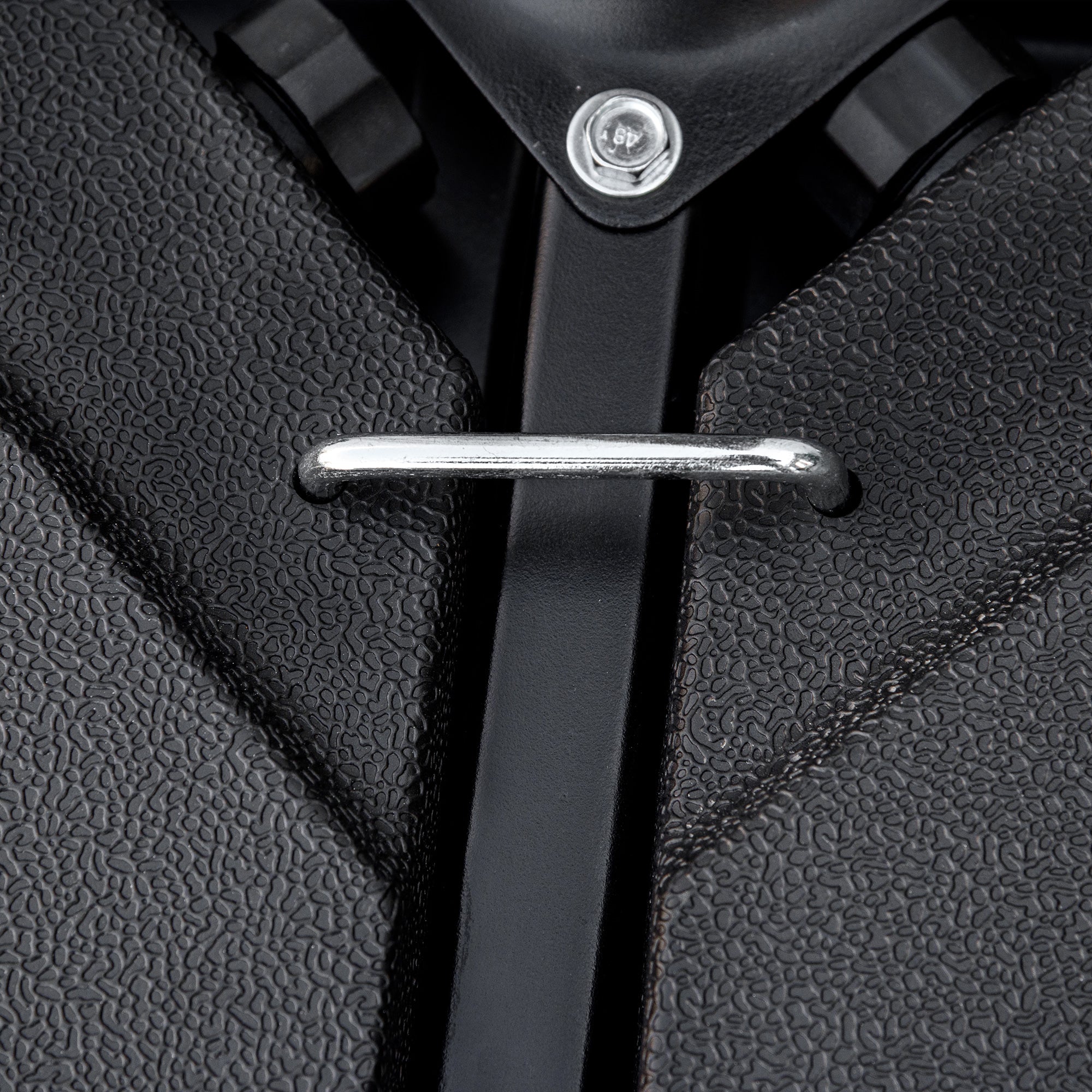 4 -piece umbrella base for umbrella filled with water or sand and connection hooks, black - Borgè