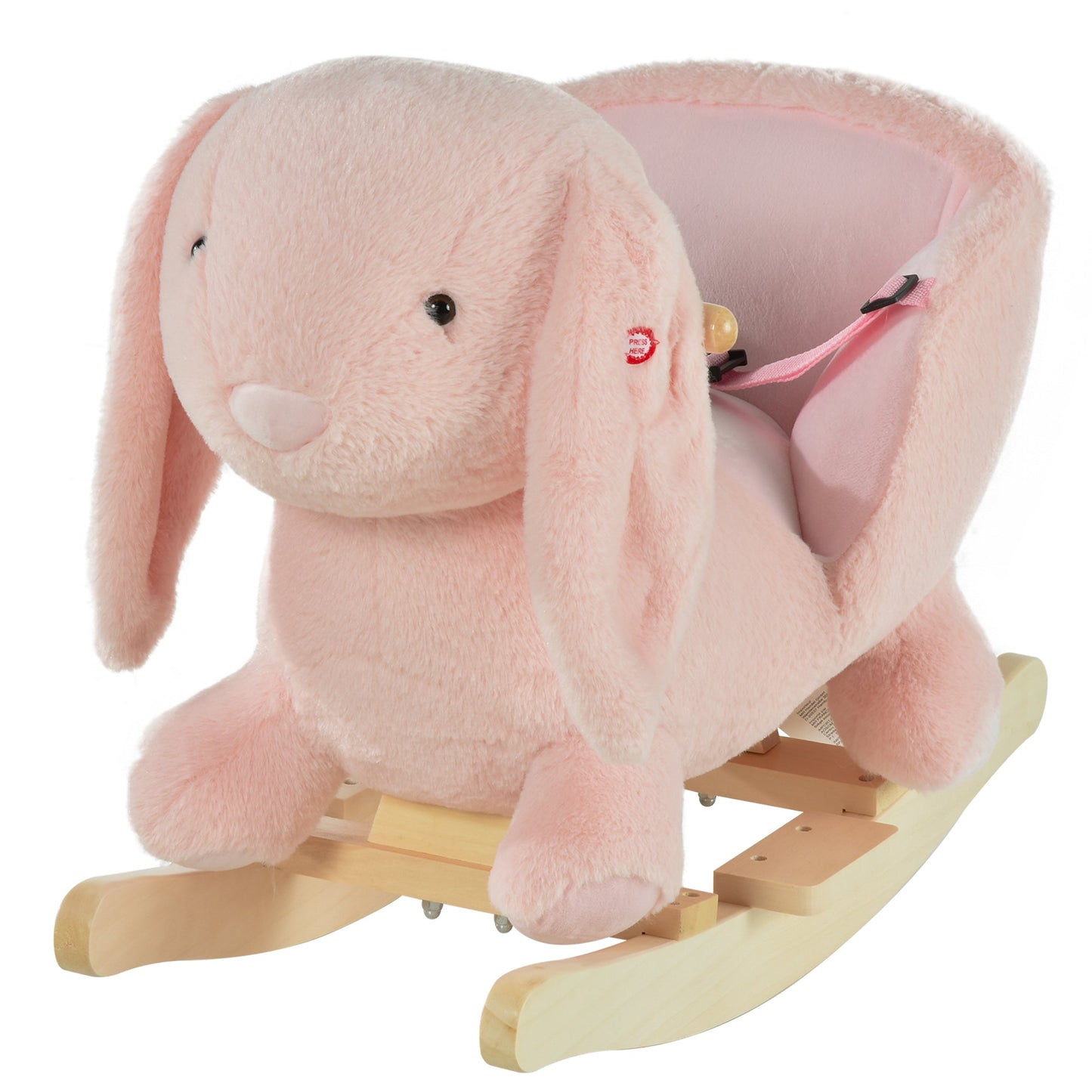 Rocking Pink Rabbit | 18-36 months - Borgè