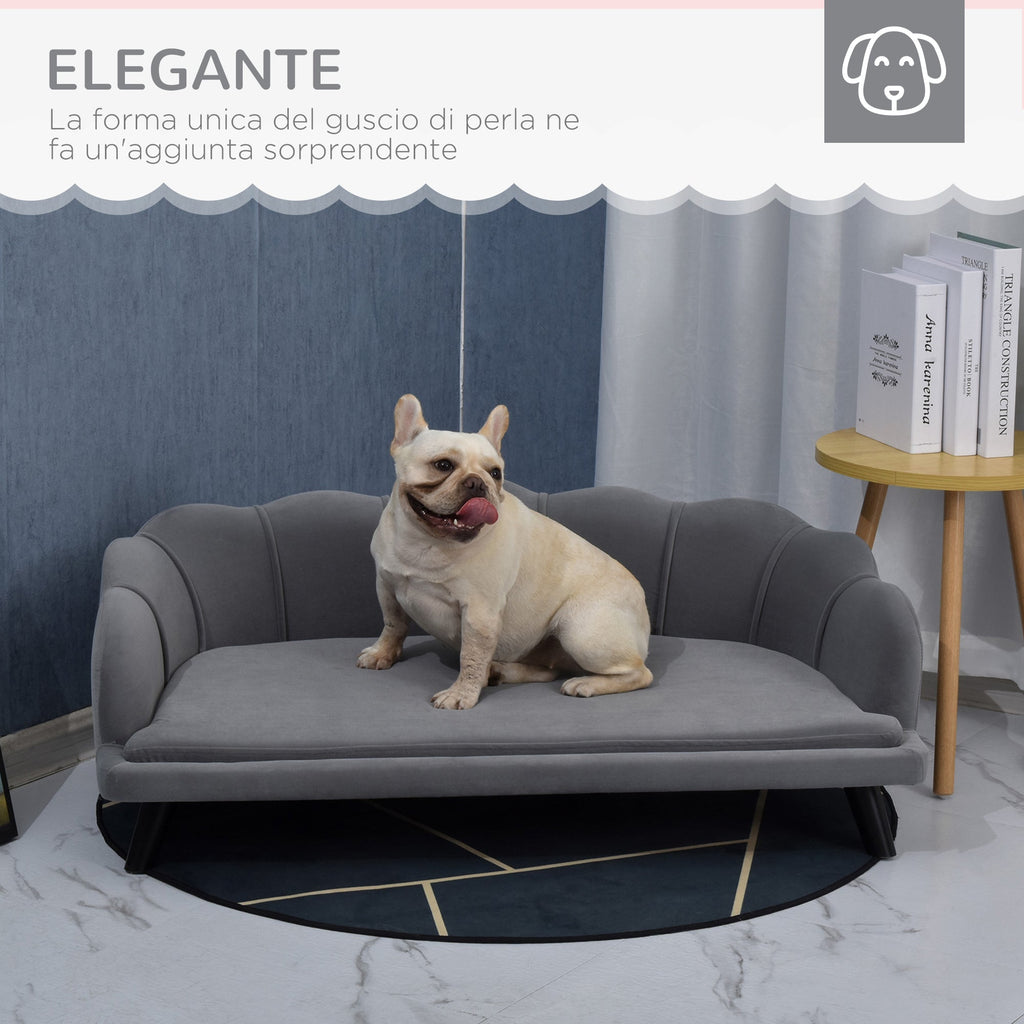 Sofa for Medium-Large Dogs with Removable and Washable Cover - Borgè
