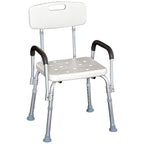 shower chair and bathtub with armrests and adjustable height - Borgè