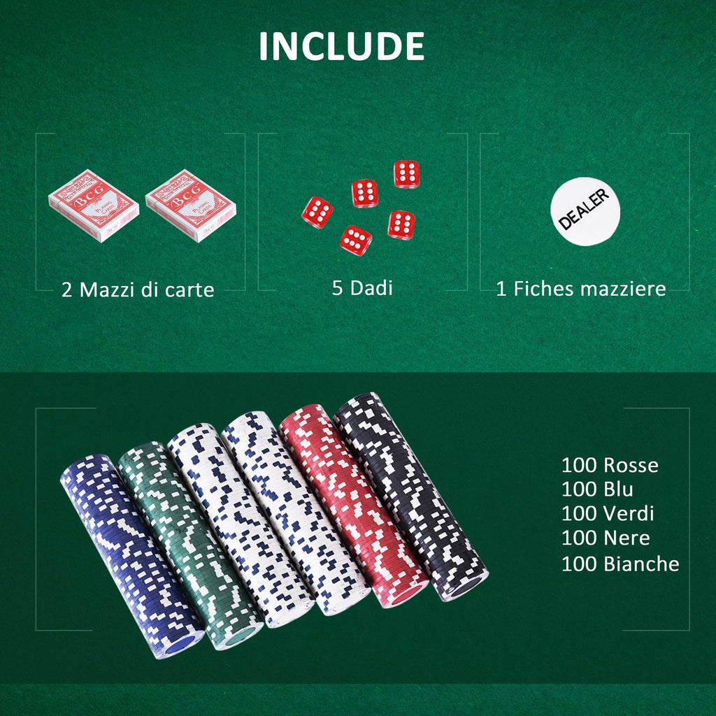 Poker Game Set | 003 - Borge' Group Limited