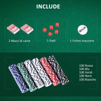 Poker Game Set | 003 - Borge' Group Limited