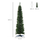 Artificial Christmas tree 180cm with 390 thick branches, green - Borgè