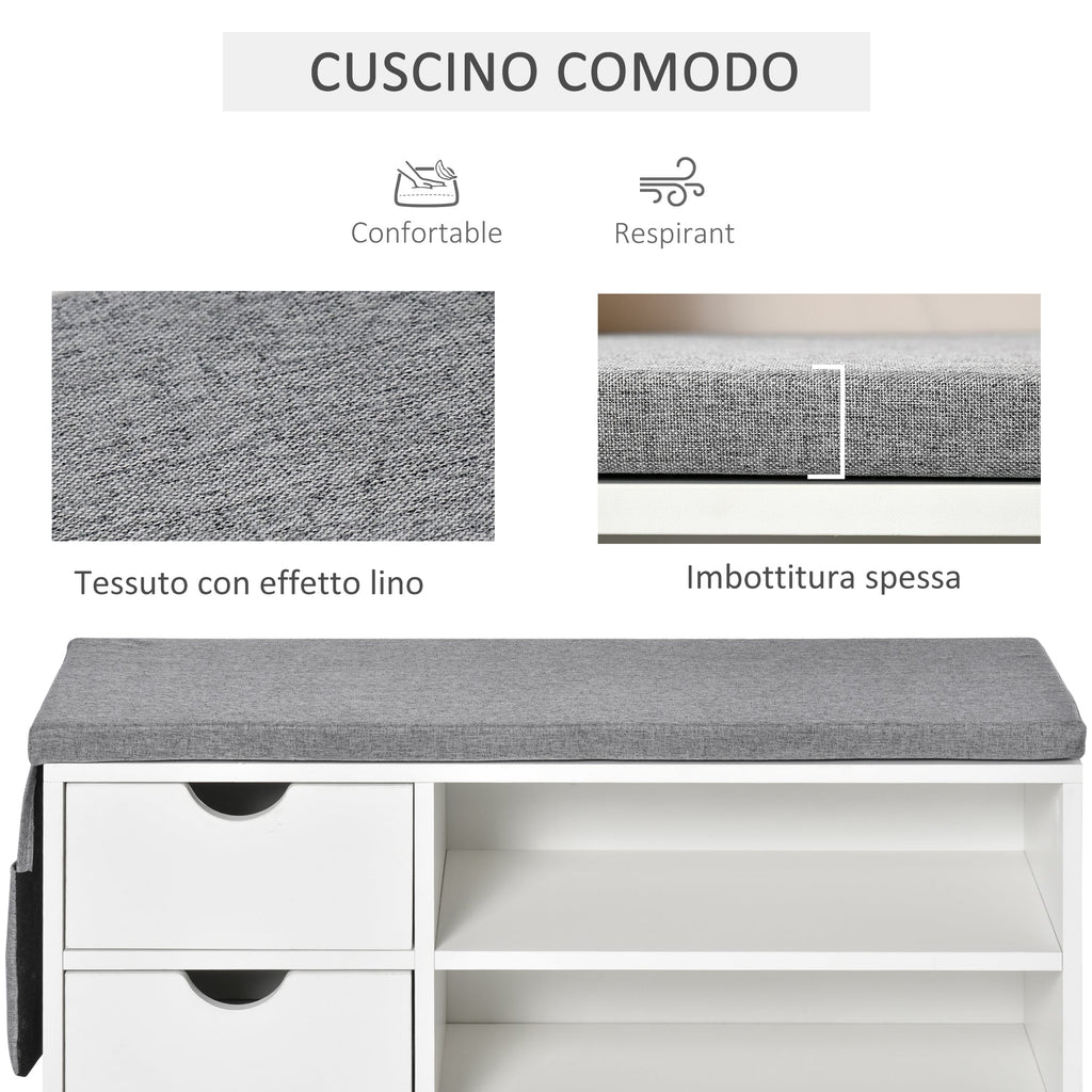 SCANDIERA SAVING, WOOD, BIANCO, 80.5x30.5x43.5cm - Borgè