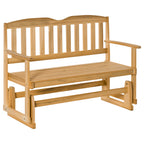Classic Wooden 2 Seater Swinger / Rocking Bench - Borge' Group Limited