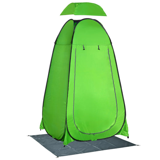 Green Camping Shower Curtain - Borgè