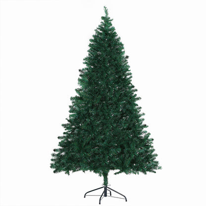 Classy Christmas Tree | 180cm Tall Artificial Christmas Tree with 1000 Lush Branches Steel Base - Borgè