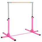 Homcom for artistic gymnastics or classic dance-adjustable dance (92-150 cm) for children max. 75 kg, pink - Borgè