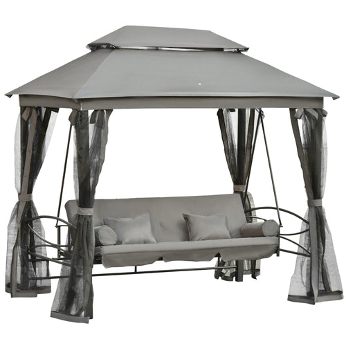 BROOKLYN | 3 Seater Garden Swinger / Rocking Chair / Bed - Borge' Group Limited