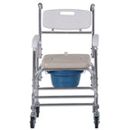 ECARE | Waterproof Wheel Chair with removable vase toilet for the elderly/disabled - Borgè