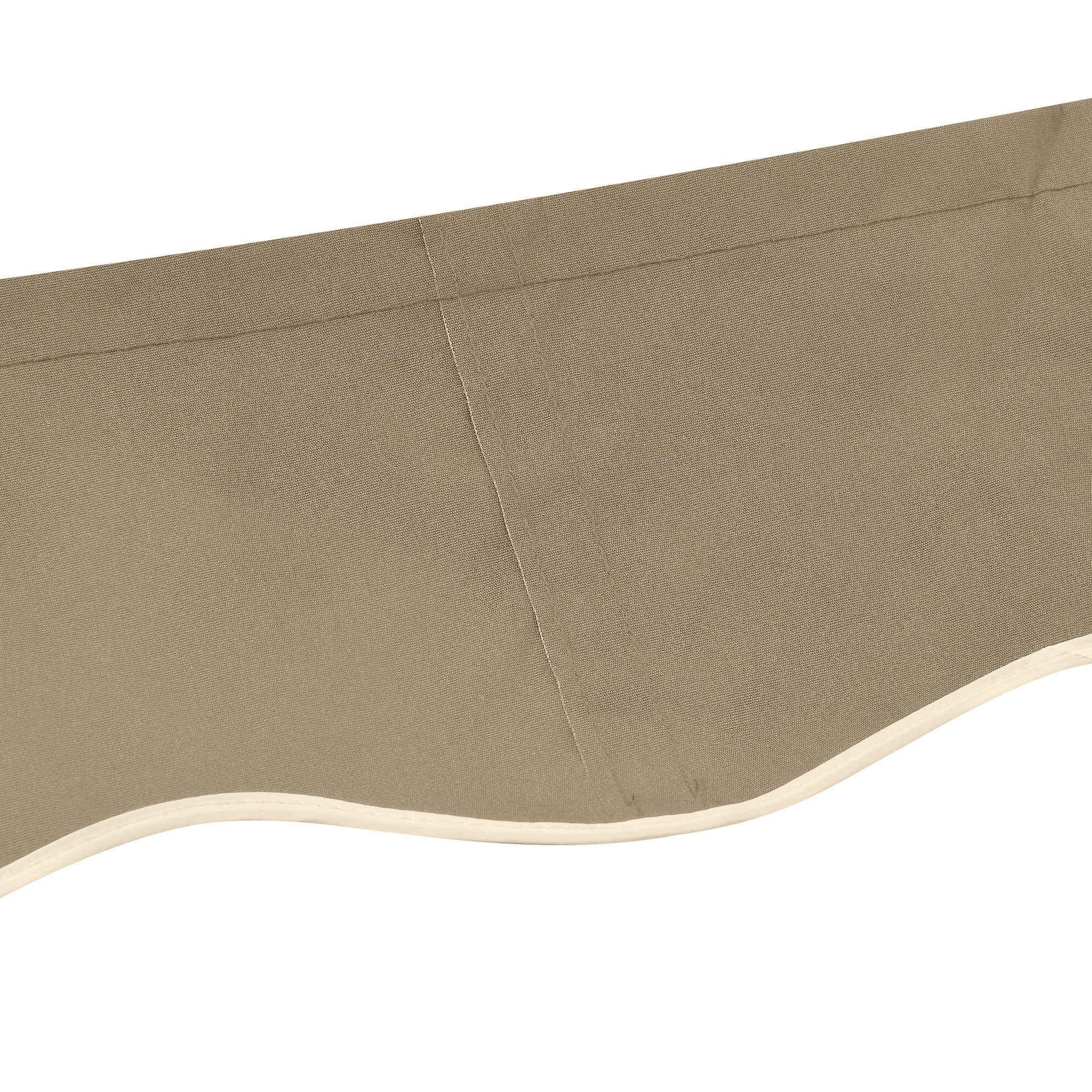 Outsunny spare sheet for curtains with 4x2.5m anti -UV polyester arms, beige - Borgè