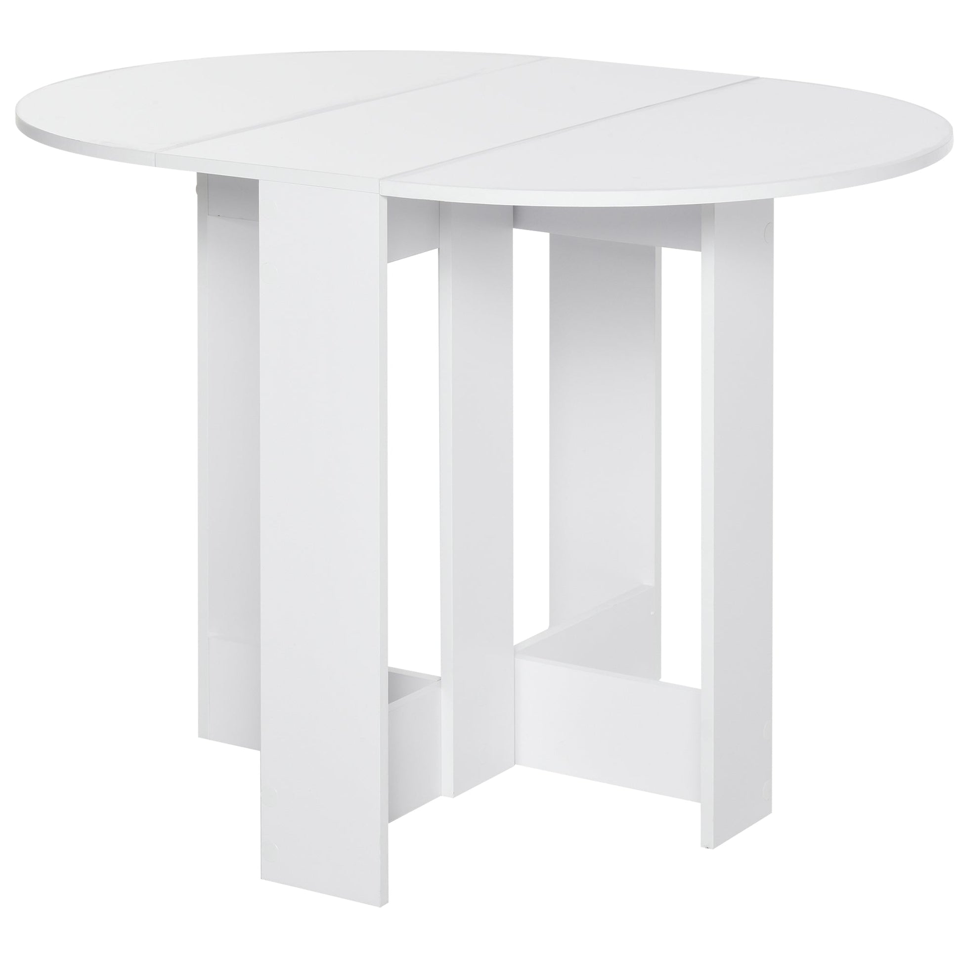 Foldable Table Lunch Dining Table table Console Space For 2 people - Borgè