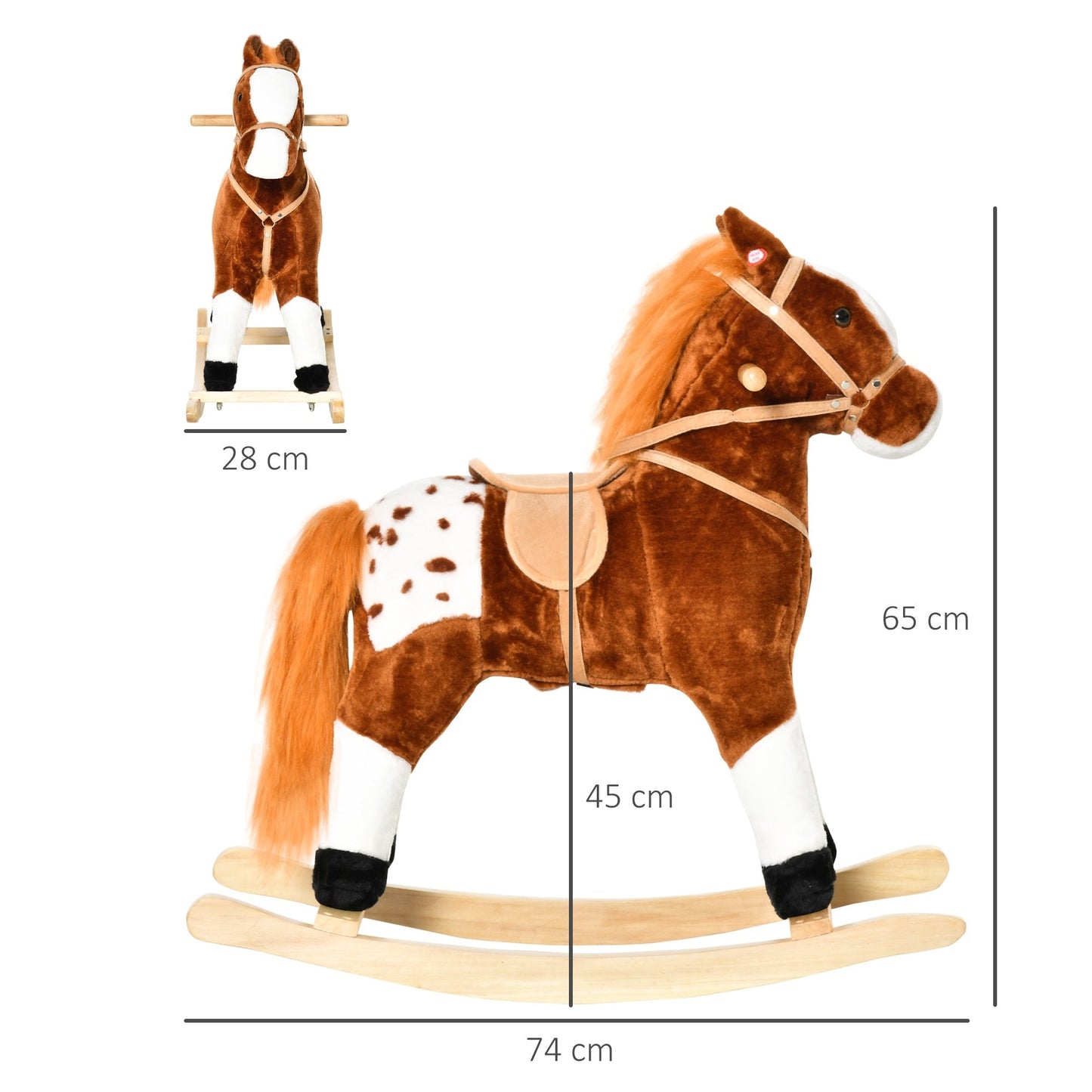 Brown Rocking Horse | 3+ Years - Borgè