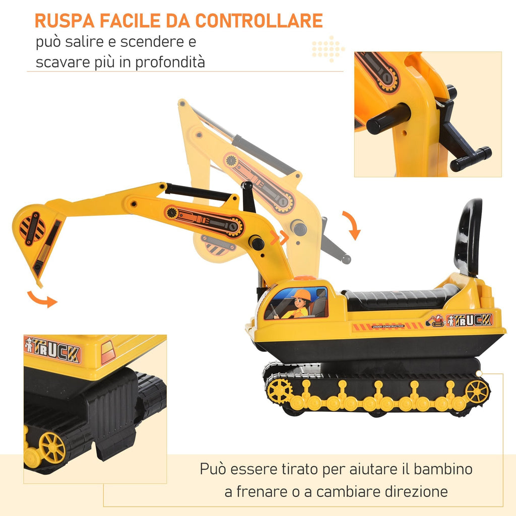 Ruspa scarcrible toy toy for children Max. 30 kg - Borgè