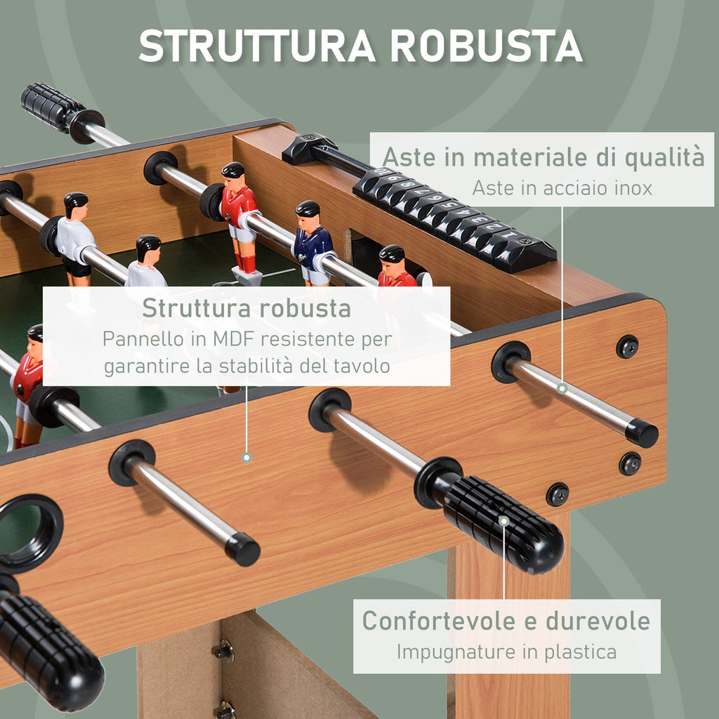 Table Football 87x43x78cm - Borgè