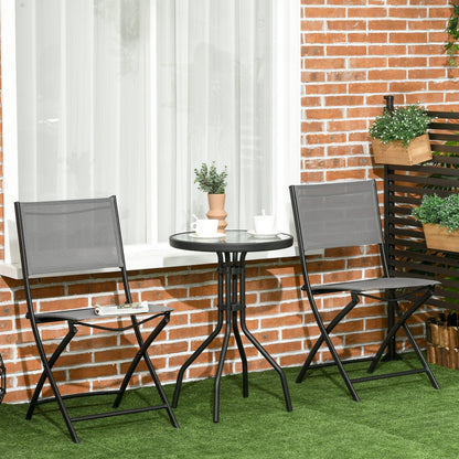 SAVANNAH | 3Pcs Garden Table and Chairs Set - Borgè