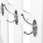 Homcom Modern Entry Mobile Wardrobe Set AppendaBiti, Mirror and Scarp 3 in 1, in white wood - Borgè