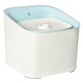 3L Cat and Dog Water Fountain with Carbon Filter, LED Light and Motion Sensor, White - Borge' Group Limited