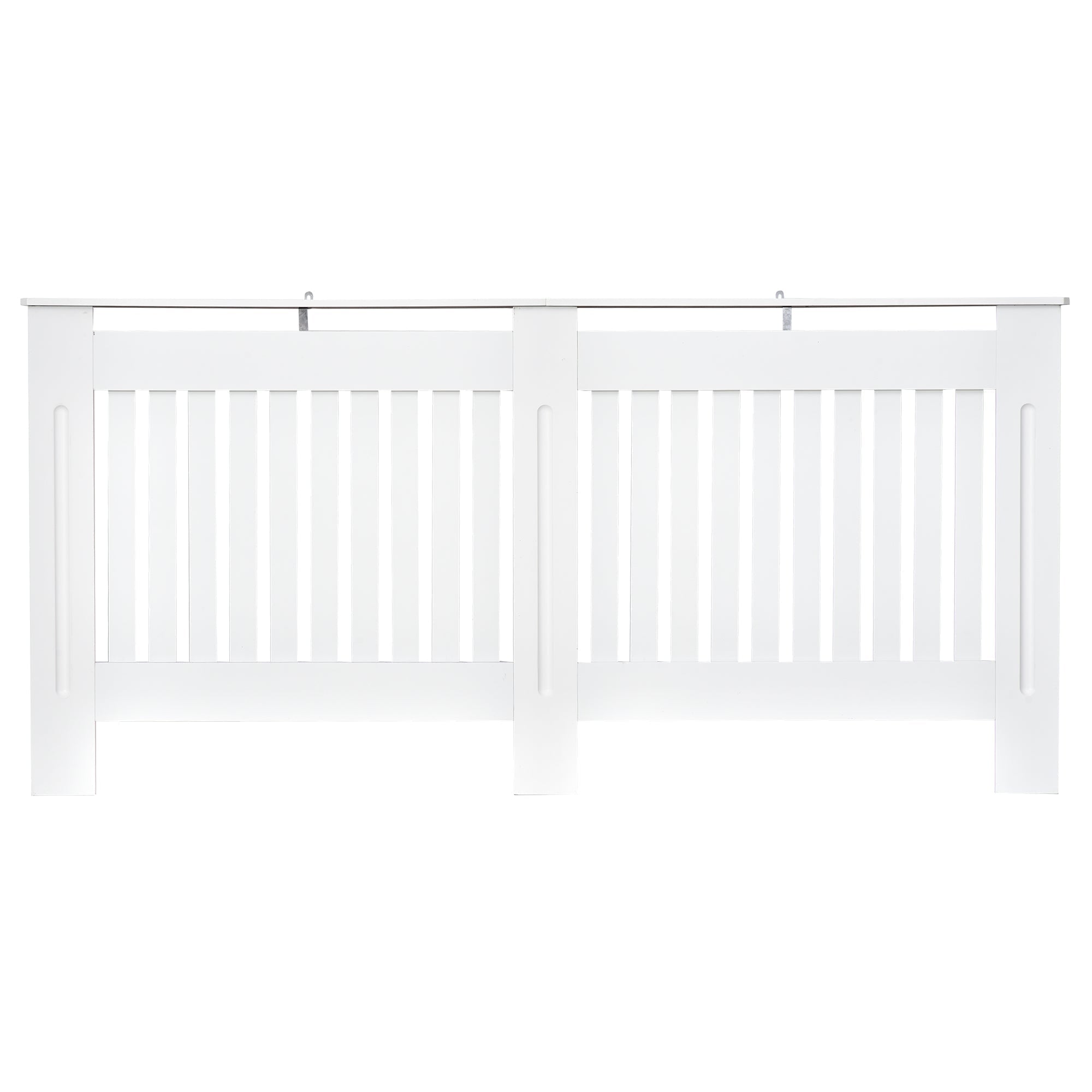 Coverterothermaphone White MDF wood, 172x19x81cm - Borgè