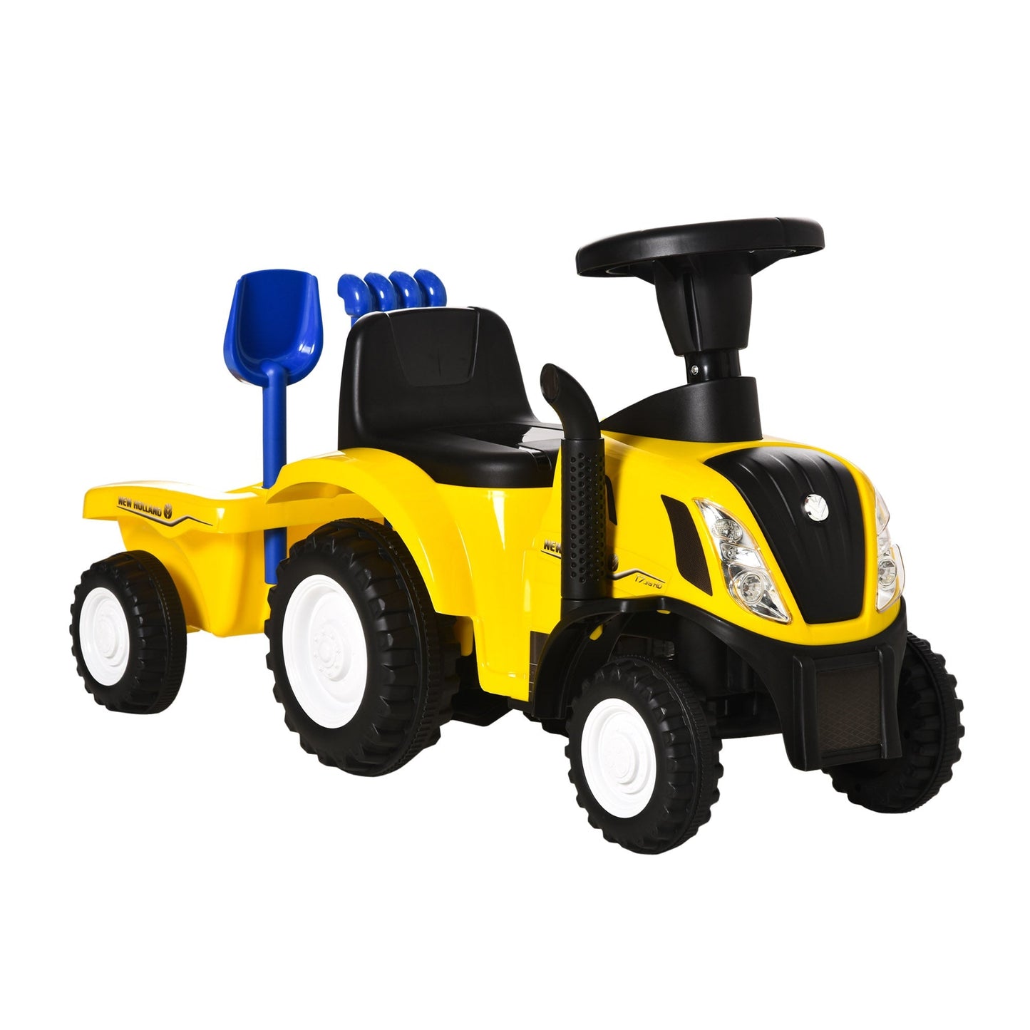 YELLOW TRACTOR | Push Car for children 12-36 months