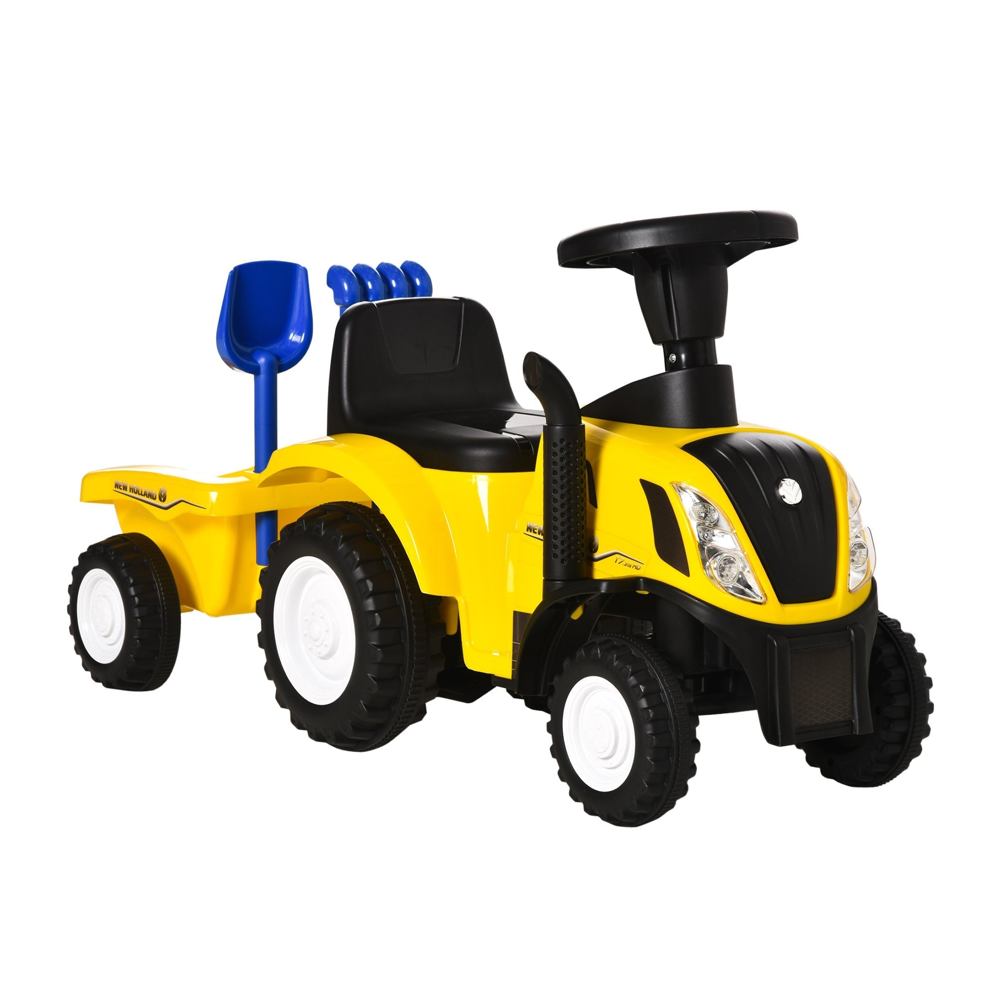 YELLOW TRACTOR | Push Car for children 12-36 months - Borgè
