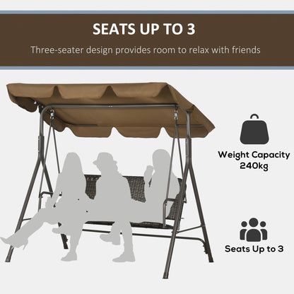 ARIZONA | 3 Seater Garden Swinger / Rocking Chair - Borgè