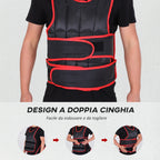 20KG Jacket with 38 Weights, Padding and Velcro Closures - Borge' Group Limited