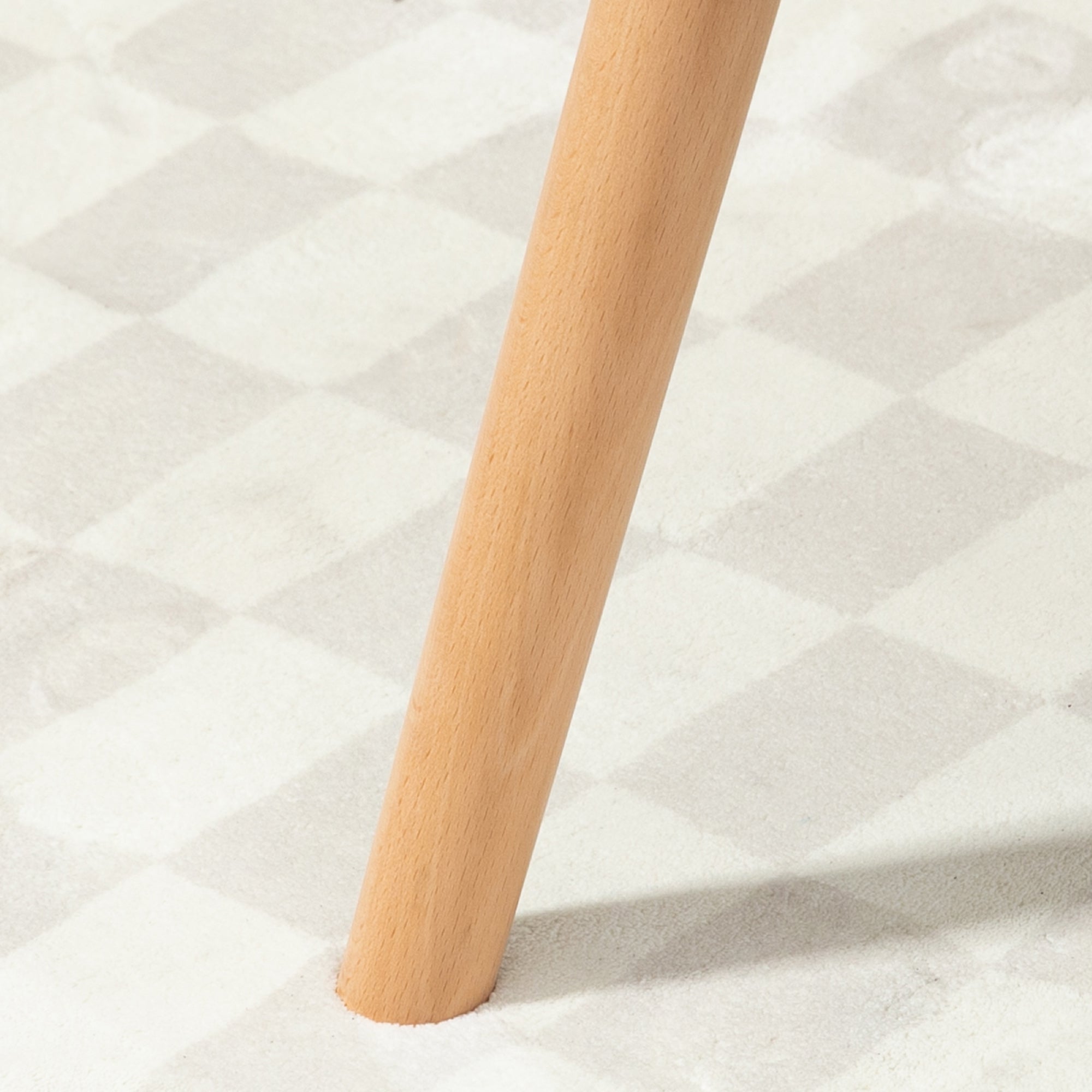 Homcom chamber armchair in quilted velvet and wooden legs, 66x76x98cm, multicolor - Borgè