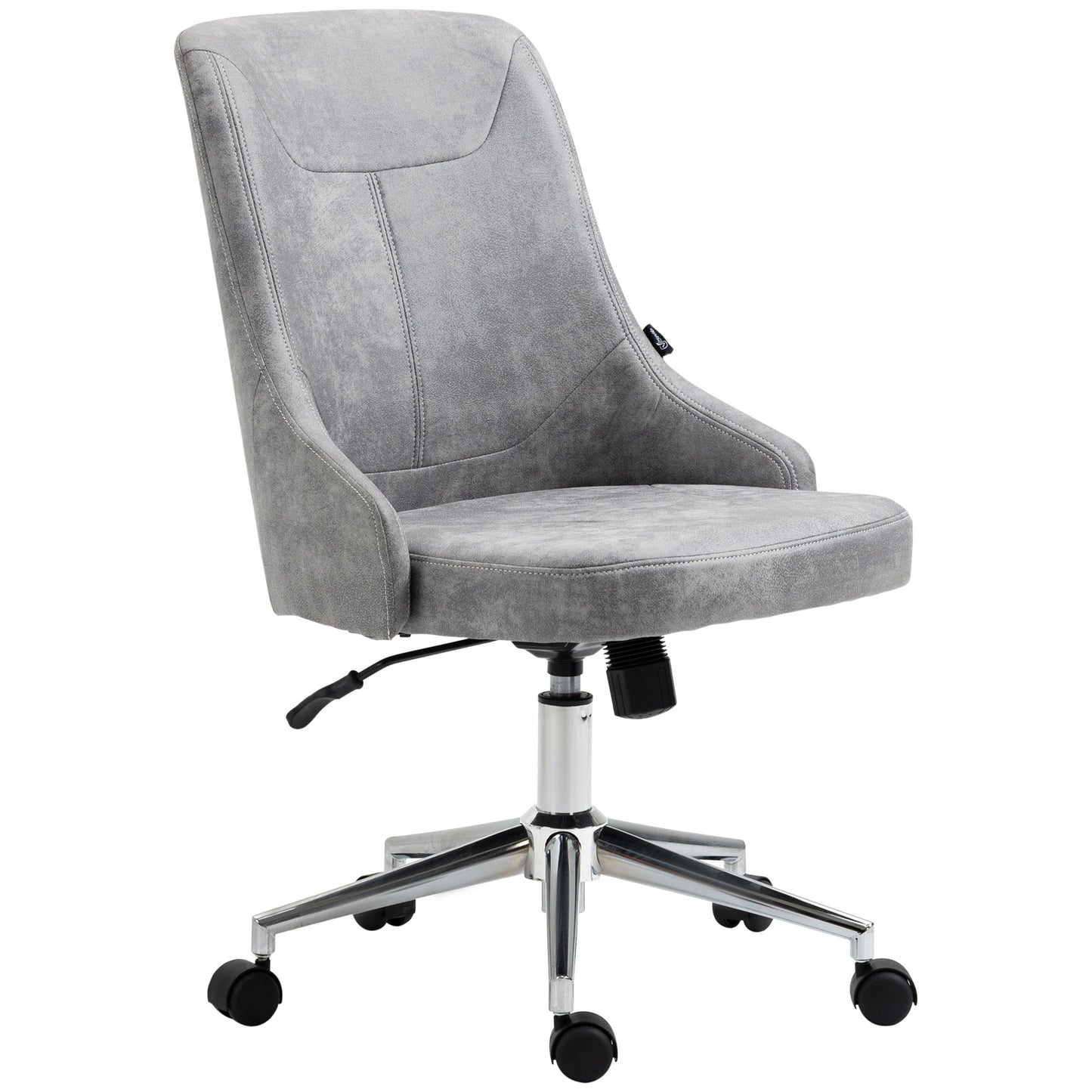 VIP SEAR FROM OFFICE ADJUSTABLE WITH GIREVANTY FUNCTION AND INCLIBLE AT 360 Â°, 56x63x85-95 cm, Gray - Borgè