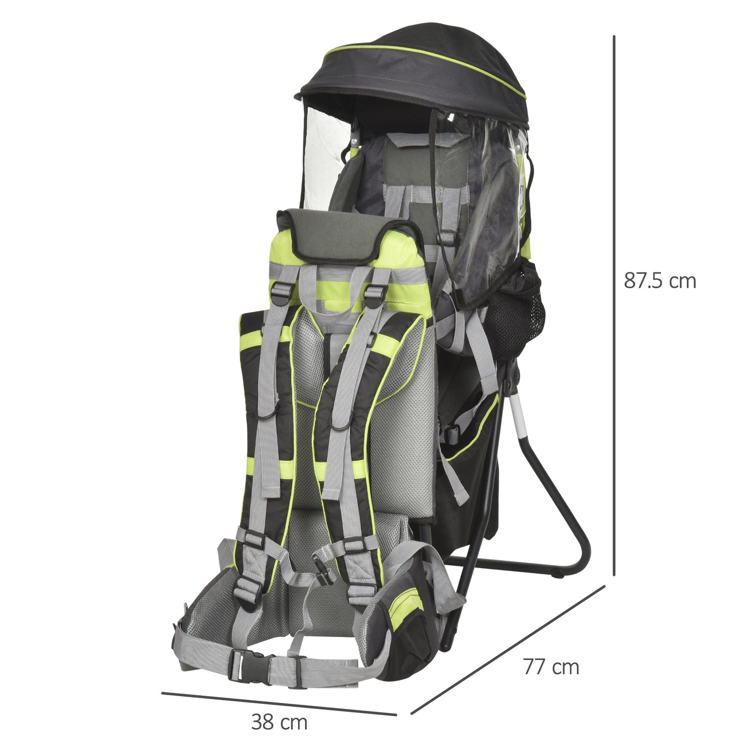 Baby Baby Baby For Folding Trekking and Waterproof Green