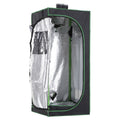 Hydroponic Grow Tent in Mylar and Oxford 600D for Reflecting Light Grow Box Grow Tent 60x60x140 cm - Borge' Group Limited