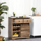 Homcom industrial style kitchen belief Vintage pantry - Borgè