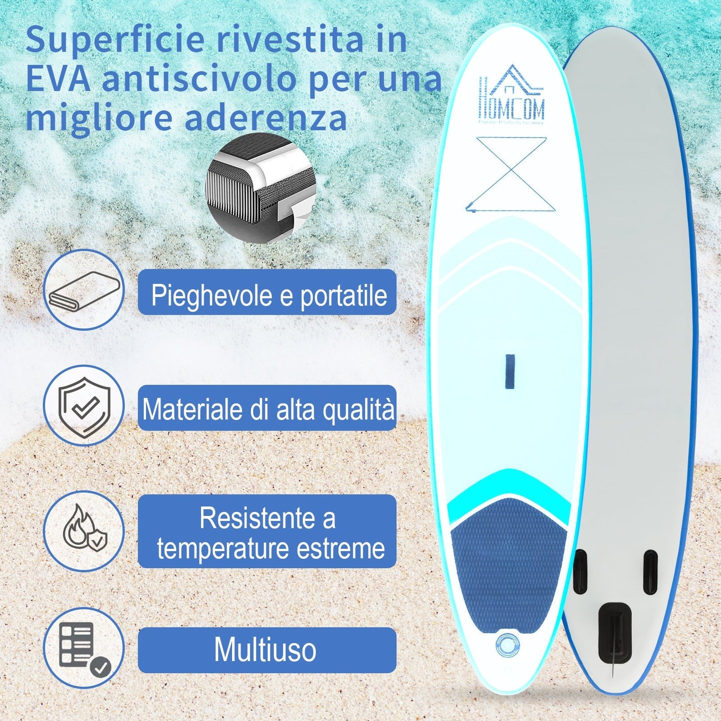 Inflatable Surfing Board - Borgè